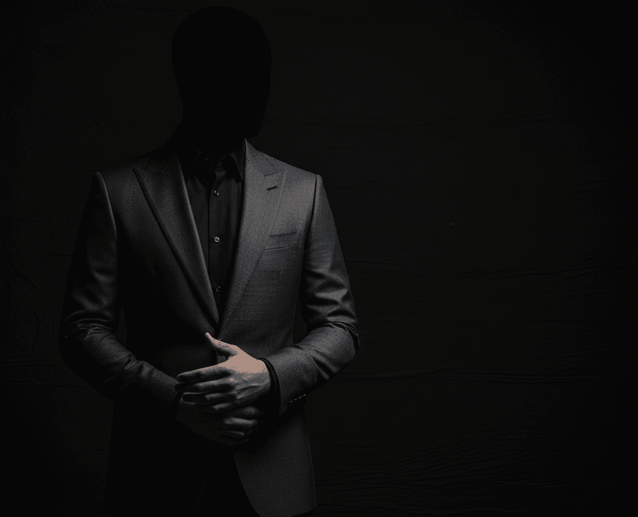 Professional in suit